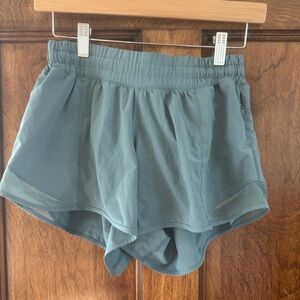 lululemon athletica Teal Athletic Shorts
